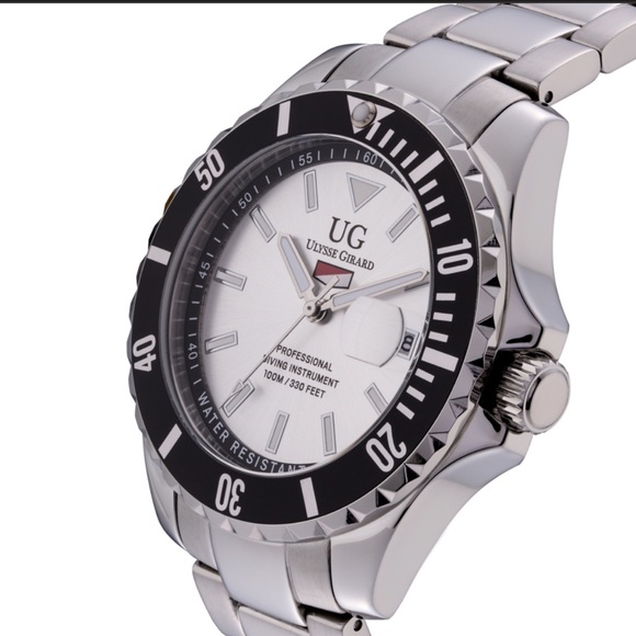 Ulysse Girard Stainless Steel Divers Watch